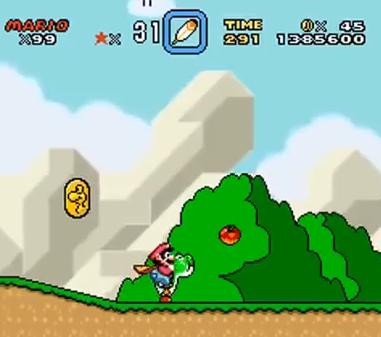 Verdade cruel: Mario soca Yoshi em Super Mario World